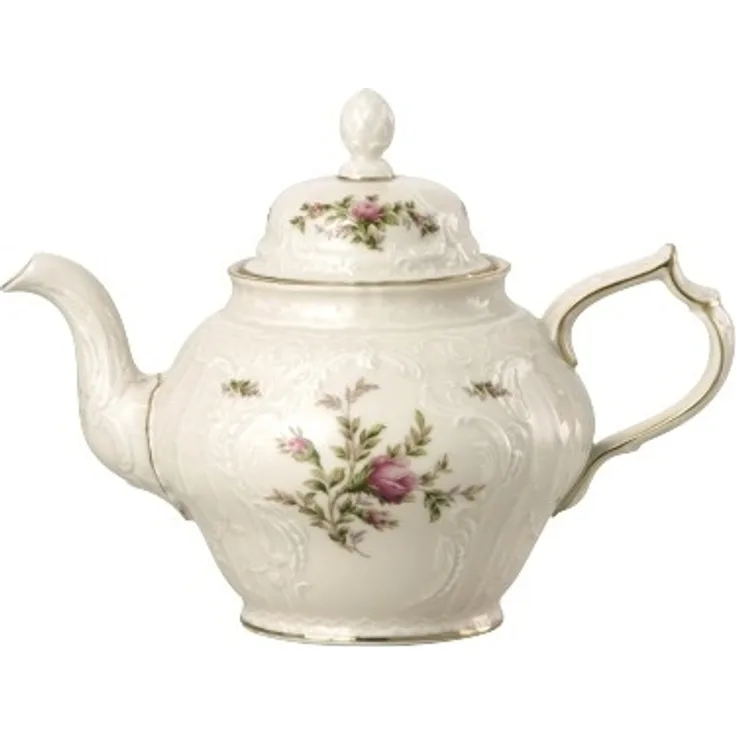 Teekanne 12 P. Sanssouci Elfenbein Ramona Rosenthal Teekanne, Spülmaschinengeeignet