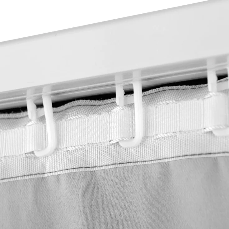 Verdunkelungsgardine Universalband Shadow 135x245 cm Grau – Bild 6