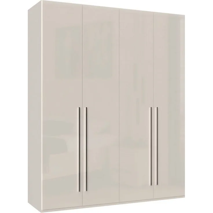 Places of Style Kleiderschrank Piano beige, UV lackiert hochglänzend, Soft-Close Funktion in vielen Breiten