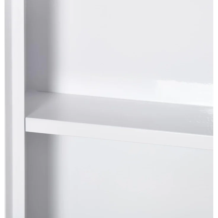 Kleankin Medizinschrank Apothekerschrank, Arzneischrank mit 3 Innenfächern (Medikamentenschrank, 1-St, Erste Hilfe Schrank) Stahl, Weiß, 30 x 12 x 60 cm – Bild 9