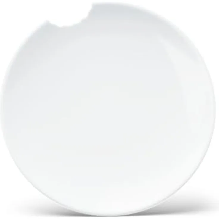 FIFTYEIGHT 2 Kuchenteller mit Biss Ø 20cm weiß