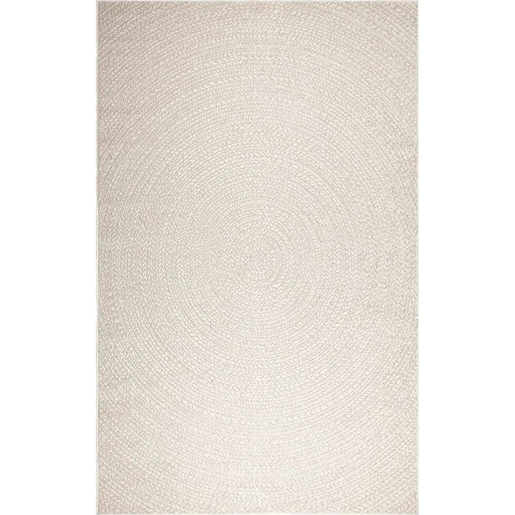vidaXL Teppich ZIZUR Creme 200x290 cm Jute-Optik Indoor und Outdoor 4010381 – Bild 3