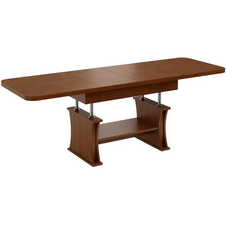 designimpex Couchtisch DA-777 höhenverstellbar ausziehbar 120/200 cm Esstisch Wohnzimmer, Funktionstisch, Wohnzimmertisch, Tisch, Esstisch, Sofatisch, Schublade – Bild 4