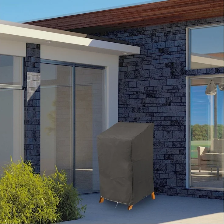 kamelshopping Gartenmöbel-Schutzhülle Abdeckung Gartenmöbel, wasserabweisend, Abdeckhaube für Terrassenmöbel, verschiedene Modelle: Klappstühle, Stapelstühle, Grills, Sonnenschirme – Bild 2