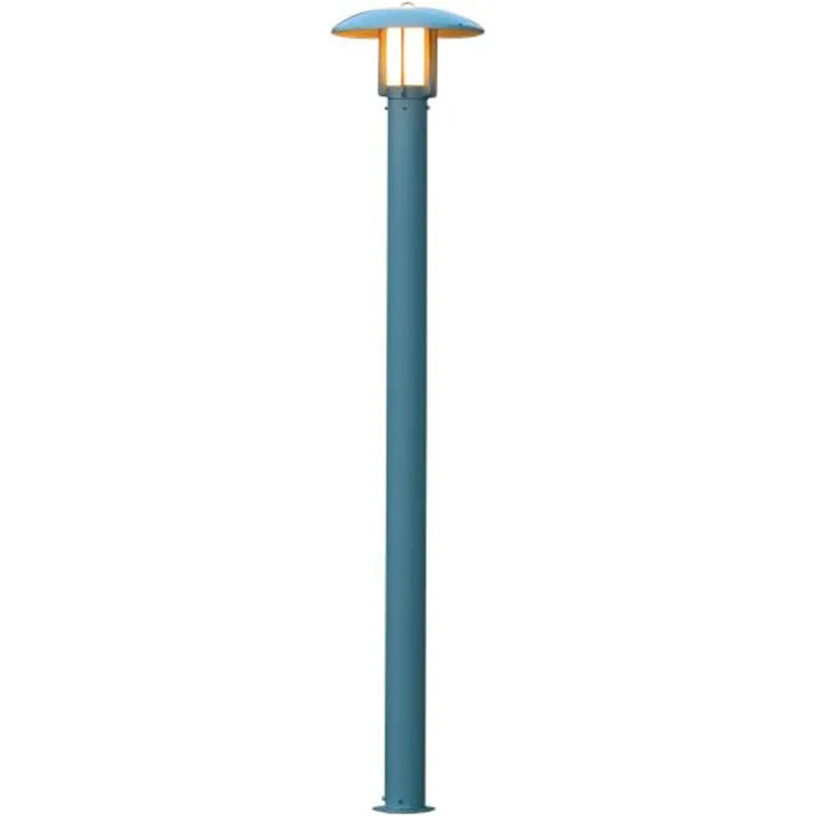 KONSTSMIDE 402-312 Stehleuchte Heimdal grau E27 200cm IP44