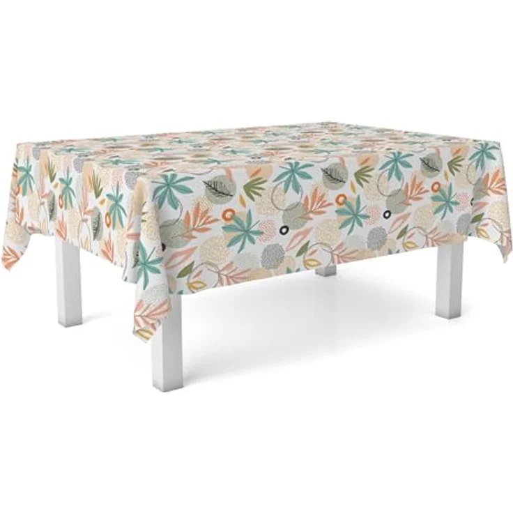 Martina Home Wachstuchtischdecke, Sella, Orange, 250 x 140 cm – Bild 2