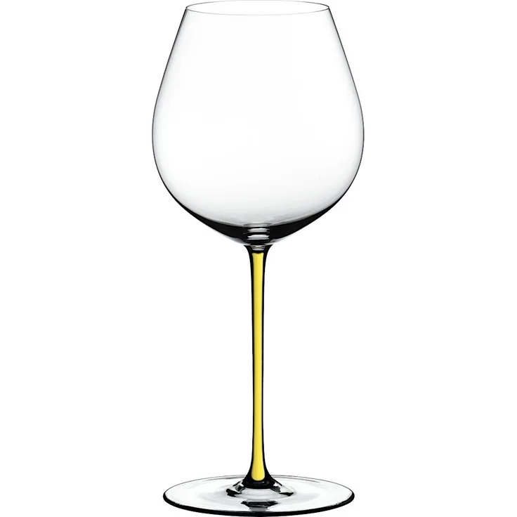 RIEDEL 4900/07Y FATTO A MANO Pinot Noir Weinglas - Stiel GELB