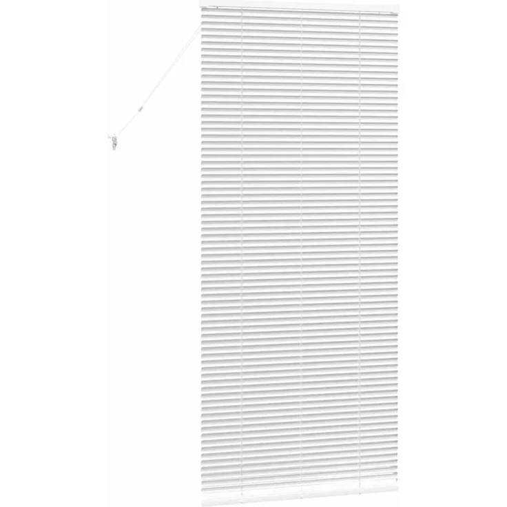 vidaXL Venezianische Jalousie Weiß 175 x 70 cm 25 mm Aluminium 42005991 – Bild 7