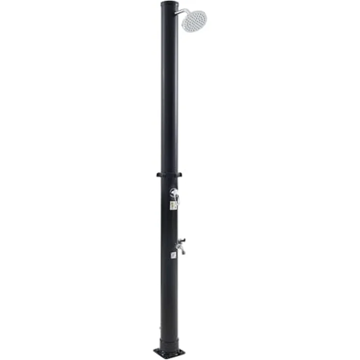 Solardusche Frerievn mit Fußdusche 215 cm 18L [casa. pro] – Bild 4