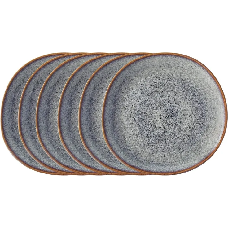 like. by Villeroy & Boch Lave beige Frühstücksteller ø 23 cm 6er Set