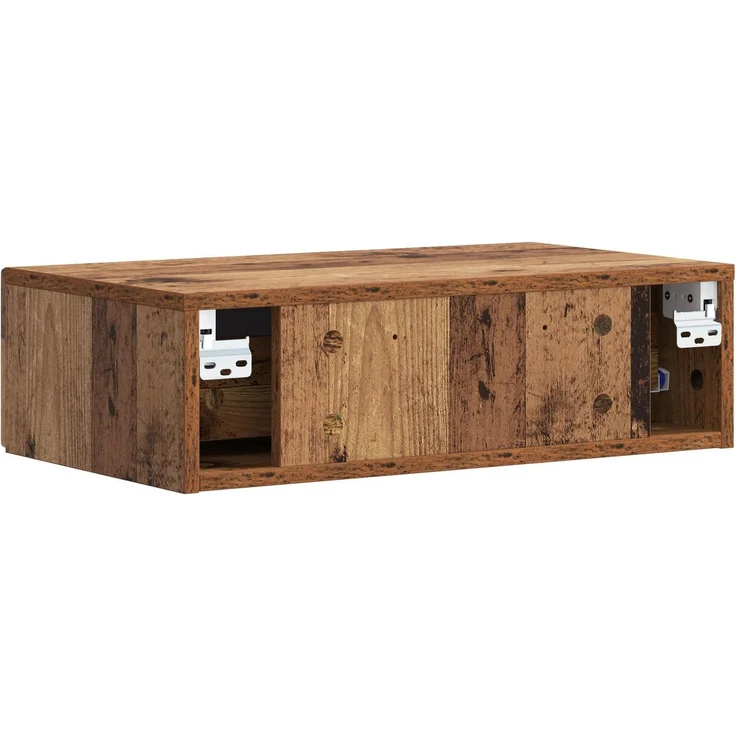 vidaXL Wandmontierter Beistelltisch 87,5 x 34,5 x 17 cm Holzwerkstoff 898843 – Bild 6