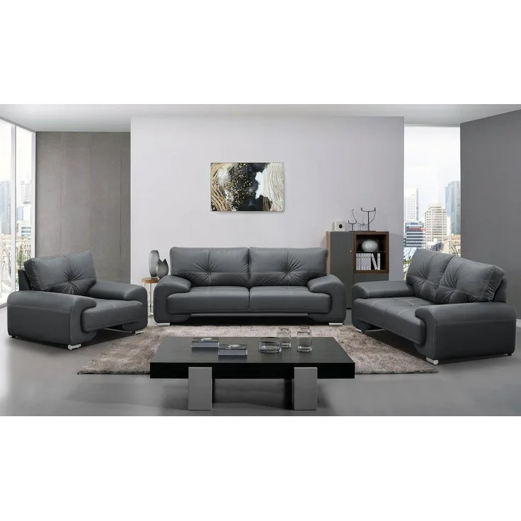 Beautysofa Big-Sofa Polstergarnitur Omega Set 3+2+1 Sofa Wohnzimmer Sofagarnitur, Die Lieferung beinhaltet die Lieferung in die Wohnung