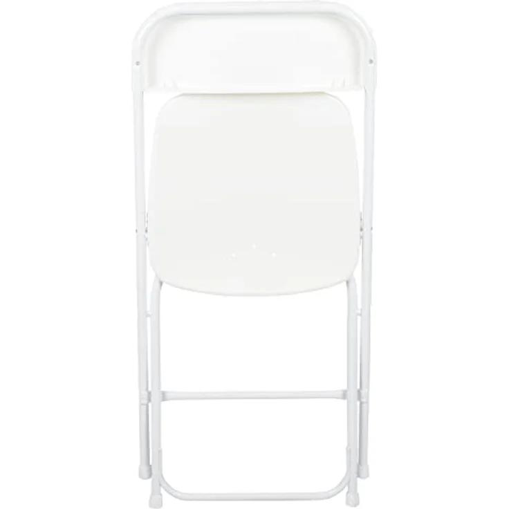 Flash Furniture Klappstuhl HERCULES aus Kunststoff – Leichter Stuhl zum Klappen für Gäste oder Veranstaltungen – Praktischer Küchenstuhl auch für draußen geeignet – 10er-Set – Weiß – Bild 17