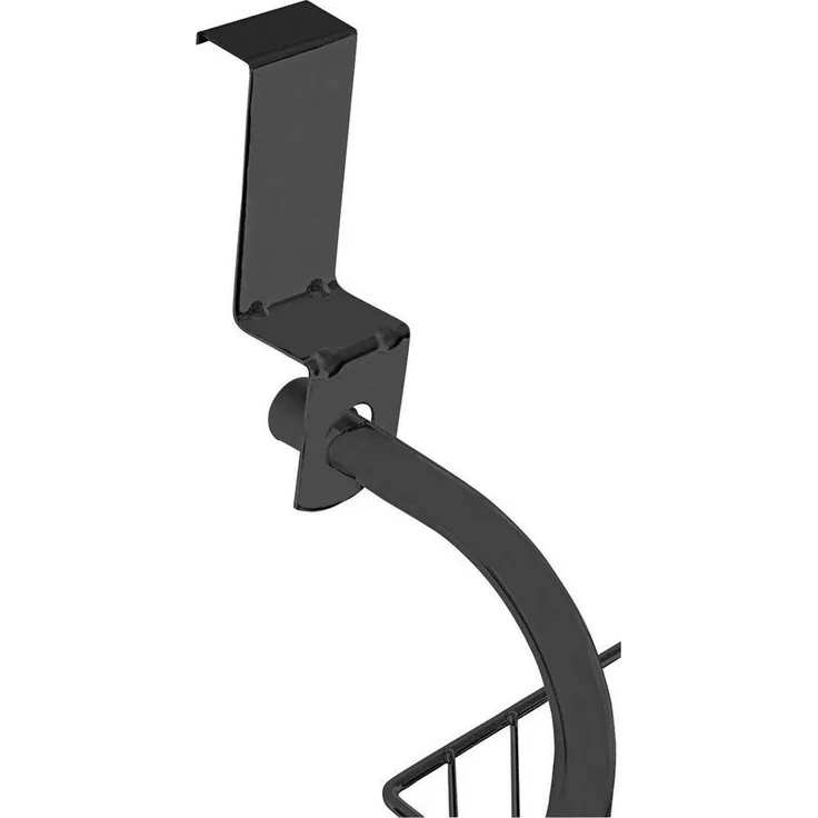 Wenko 69755800, offen, Schwarz, Metall, 6 Regale, 590 mm, 1510 mm