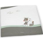 Sterntaler 'Waldis' Krabbeldecke weiß, 100x100 cm