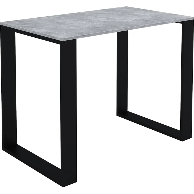 AKKE Esstisch, Esszimmertisch LOFT Schwarze Beinen Küchentisch Bürotisch 2mm-PVC – Bild 3