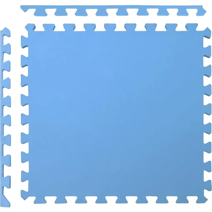 vidaXL Pool Bodenschutzmatte 24 Stk. Blau 8,64 m² EVA-Schaum 3433293 – Bild 6