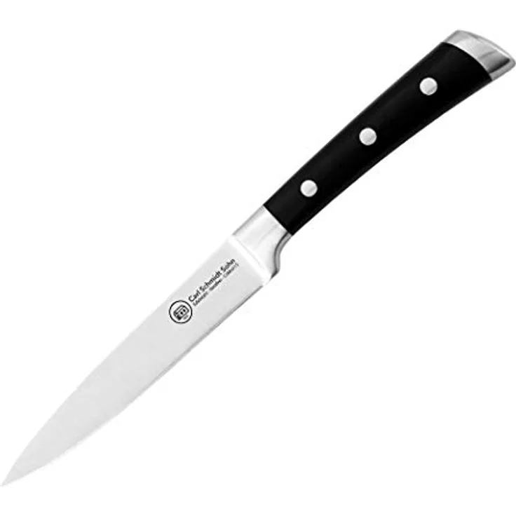 Carl Schmidt Sohn Universalküchenmesser HERNE, 13 cm, Edelstahl rostfrei, mit ergonomischem Griff und Messerkropf