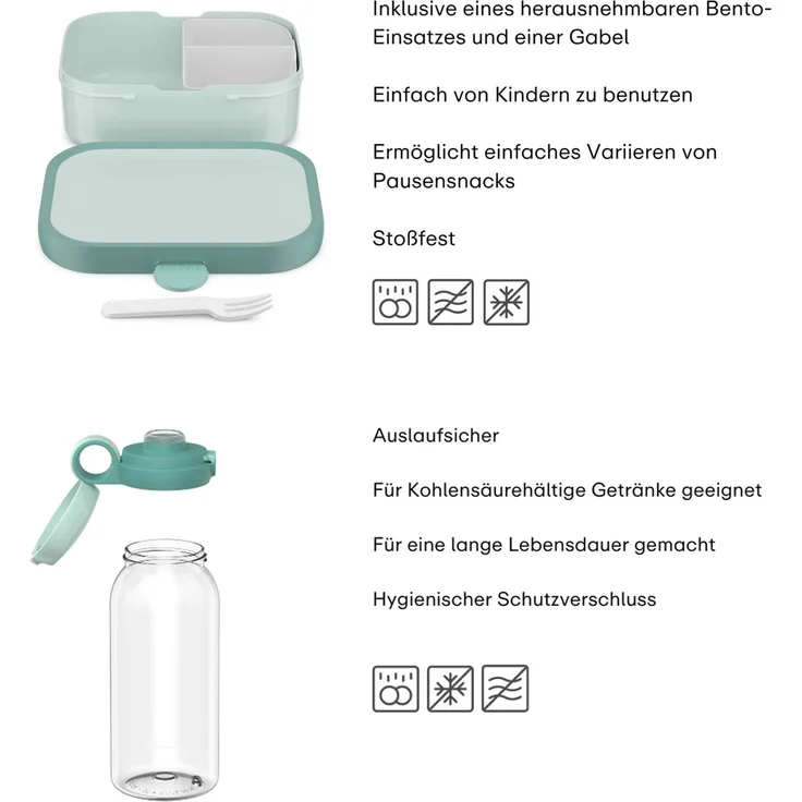 Mepal CAMPUS Lunchset (KD) 2-teilig - Frozen Friends – Bild 3