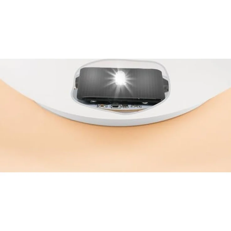 Solar Glas Deko Steinleuchten 2er Set Lichtfarbe neutralweiß 4100K Gartendekoration Solarleuchten esotec 102084 – Bild 7