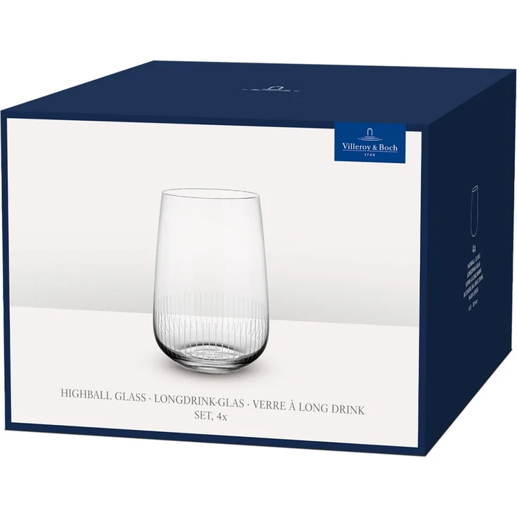 Villeroy & Boch Afina Longdrinkglas 300 ml 4er Set – Bild 2