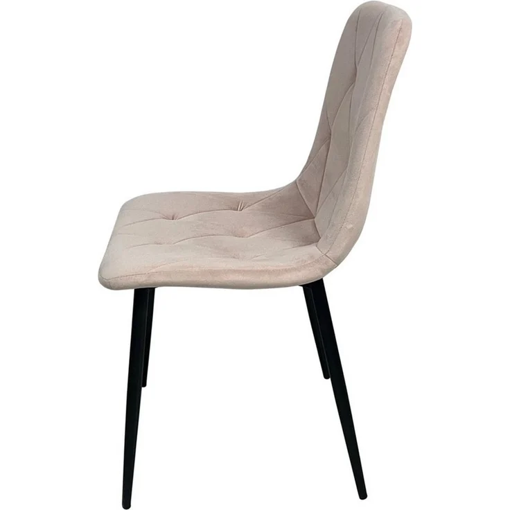 HTI-Living Esszimmerstuhl Stuhl Mesa Eco Velvet Rosa (Stück), Esszimmerstuhl Samt – Bild 2