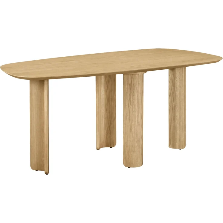 Selsey ‘Calnes’ Esstisch Eiche-Natur-Optik 180 x 90 cm – Bild 1