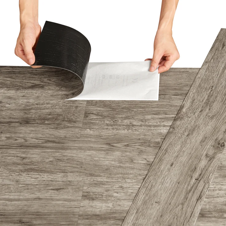 Vinyl Laminat Vanola selbstklebend 3,92m² Grey Accent Oak [neu. holz] – Bild 5