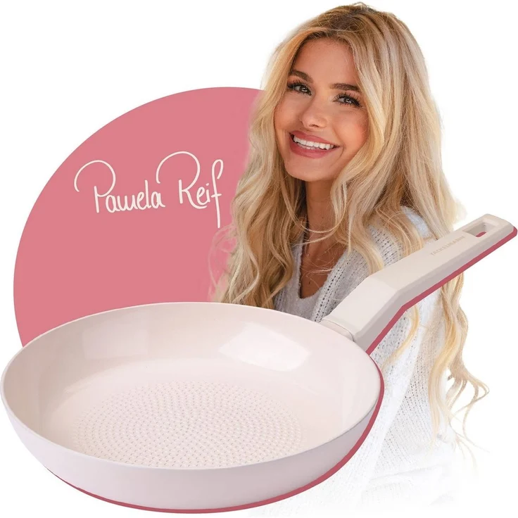 FACKELMANN Bratpfanne Shell Pfanne, Keramikbeschichtete Kochpfanne