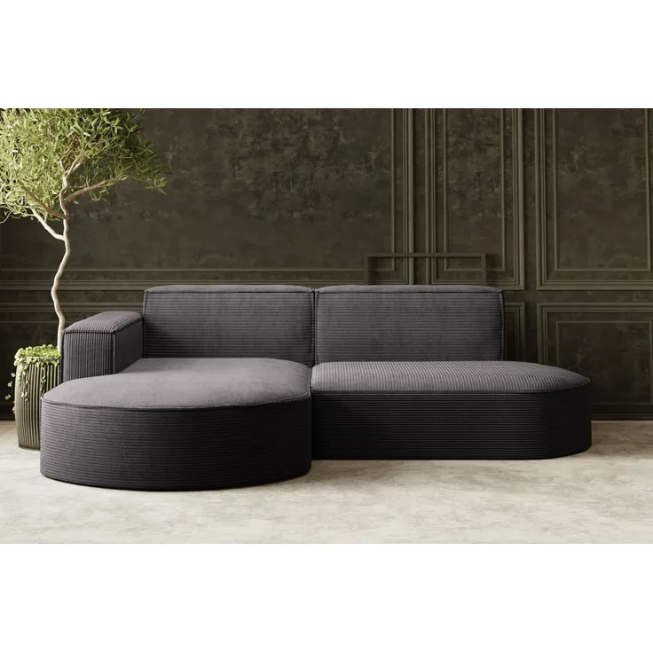 Kaiser Möbel Ecksofa Designer MODENA STUDIO L stoff Poso, Neve, Quelle