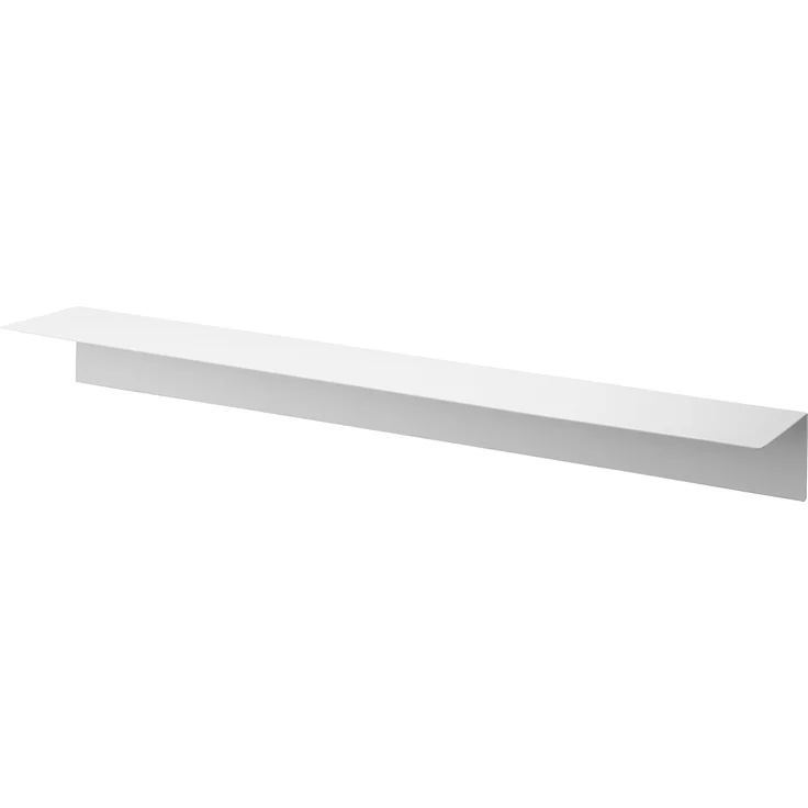 Yamazaki 1931 TOWER Wandregal mit Magnetwand (90 cm), weiß, Stahl/ABS-Harz, minimalistisch, 90 x 15,7 x 9 cm – Bild 1
