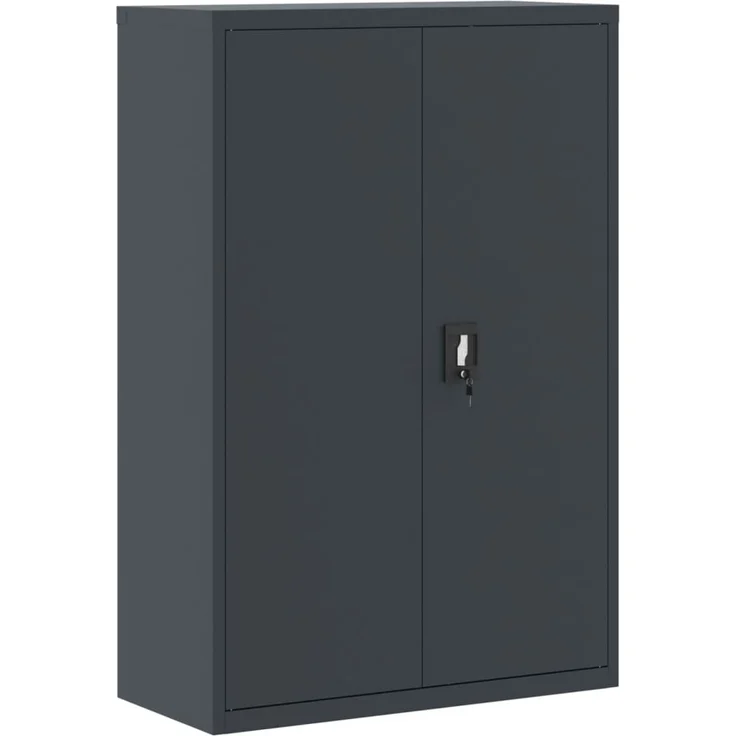 vidaXL Aktenschrank Anthrazit 90x40x180 cm Stahl 3188331 – Bild 6