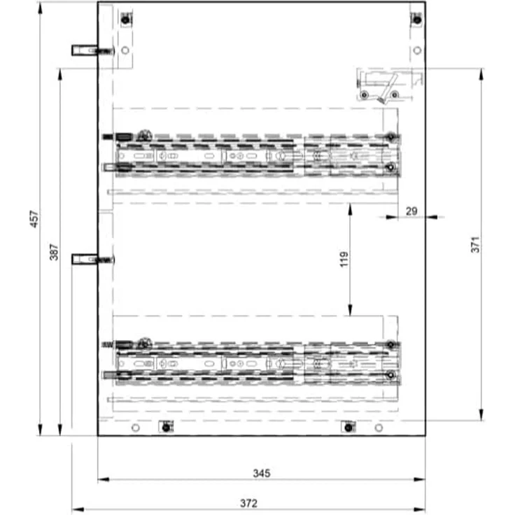 Badplaats Badmöbel Komplettset Florence XL 60 x 35 cm Hochglanz Weiß - Badezimmermöbel mit Waschbecken, Spiegelschrank und 2 Hochschränke – Bild 9