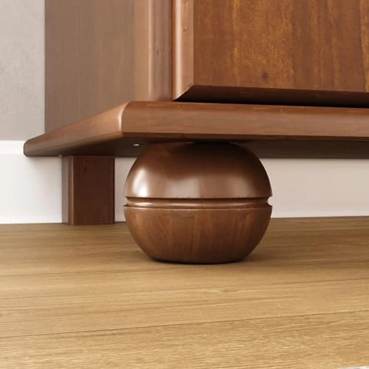 IDIMEX Sekretär DAVID, Schreibtisch Landhausstil aus Massivholz mit Stauraum Kastanie Finish – Bild 10