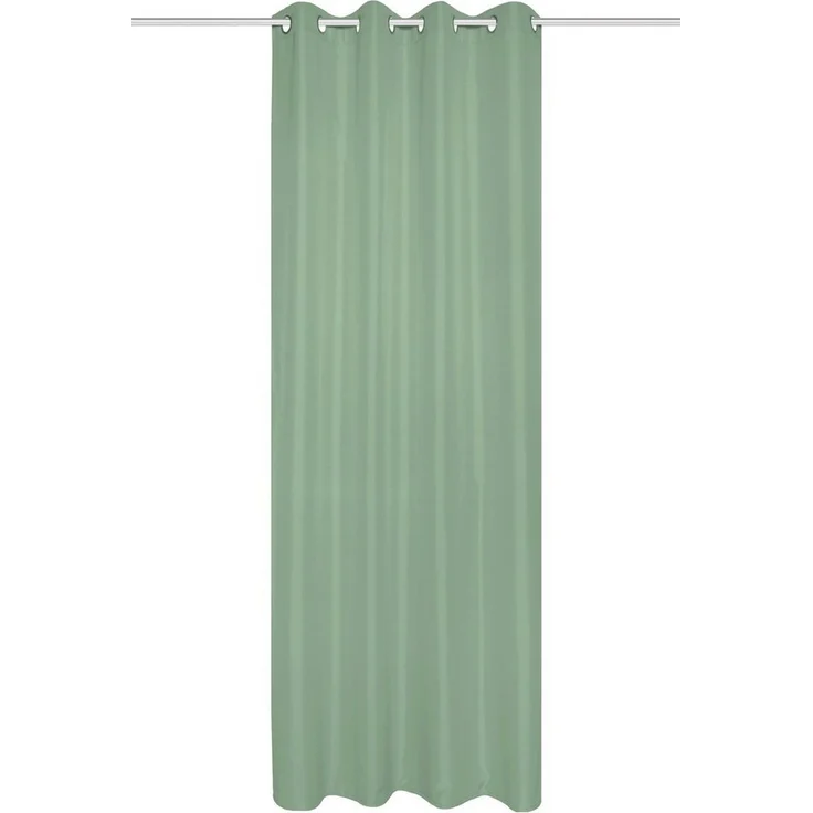 Home Basics Vorhang ATLANTIK (1 St), Ösen, blickdicht, Ösenschal Uni ATLANTIK – Bild 2