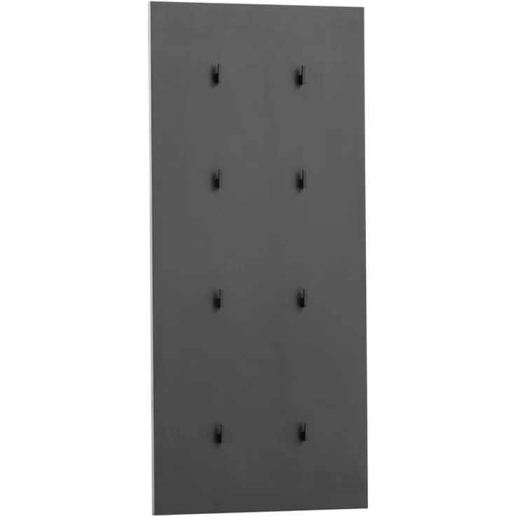 Schildmeyer Hakenpaneel Alexa, Holzwerkstoff, Schwarzmatt – Bild 4