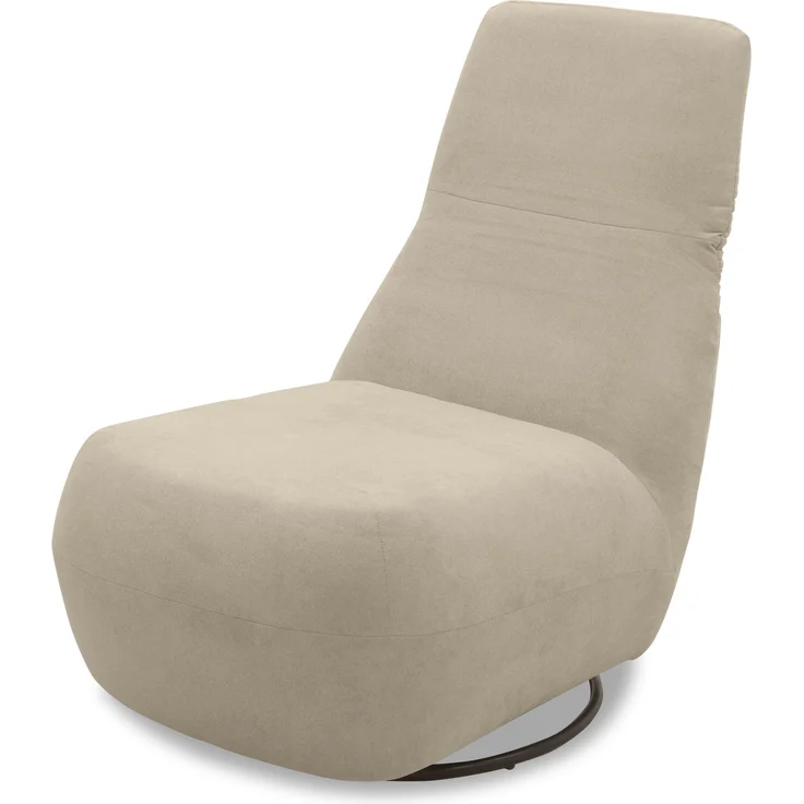DOMO. collection Sessel 700024, Polstersessel, Drehfunktion, gepolsterte Rückenlehne, Rückenfunktion, Wippfunktion, Hochlehner, Polstergarnitur, 68 x 88 x 67 (BxTxH), beige – Bild 8