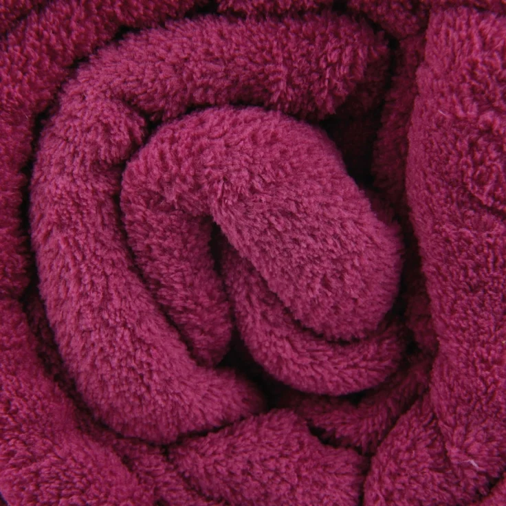 Kuscheldecke supersofte Tagesdecke vielseitig verwendbare Microfaser-Decke, flauschig und anschmiegsam in vielen verschiedenen modischen Farben erhältlich (altrose - pflaume / 210x280 cm) – Bild 2