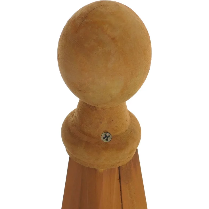 Rankgitter HWC-Q19, Pflanzgitter Klettergitter Rankhilfe Spalier Holz FSC®-zertifiziert 148x33x33cm ~ natur – Bild 5