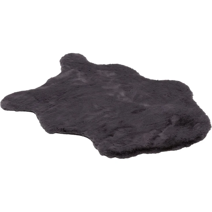 SCHÖNER WOHNEN-Kollektion Fellteppich Tender, fellförmig, Höhe: 26 mm, weich durch Microfaser, Kaninchenfell Haptik, Kunstfell, waschbar – Bild 4