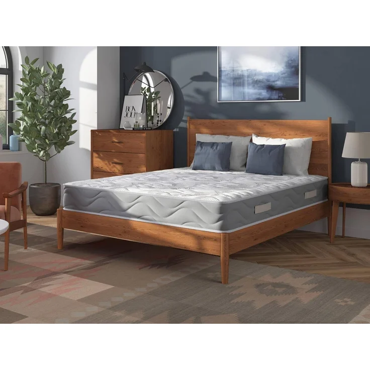Talamo Italia - Ersa-Doppelmatratze, Trioform-Memory-Foam-Matratze, ergonomische Matratze, milbenhemmende und hypoallergene Matratze, 100% Made in Italy, 180 x 200 x 25 cm – Bild 5