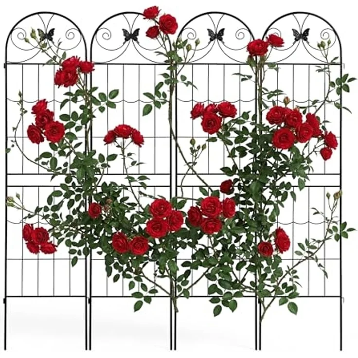 Rankgitter Schmetterling im 4er Set 10052906 – Bild 1