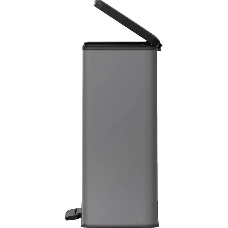Curver Duo Tretmülleimer Deco 26L+26L Grau 443818 – Bild 3
