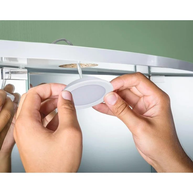 Paulmann 93120 LED Möbeleinbauleuchten 3er Set 4000K Weiß – Bild 6