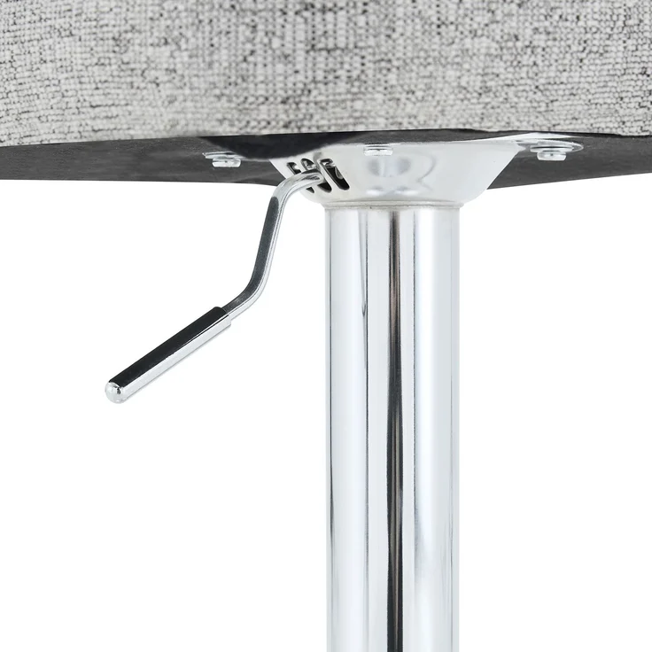 Barhocker-Set, 2 Stück, 118x45x37.6 cm, höhenverstellbar und 360° drehbar – Bild 10