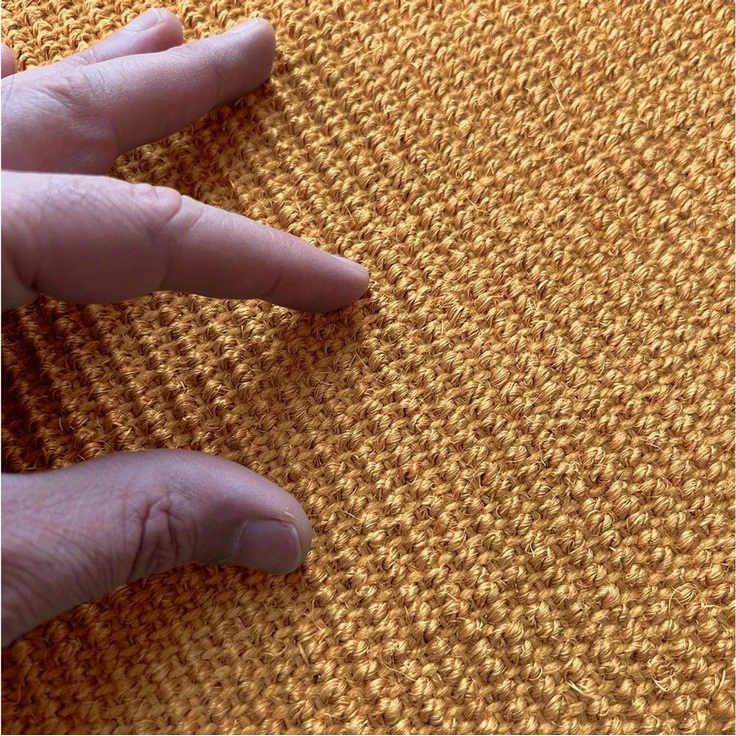Kubus Kratzmatte für Katzen, Rund, Sisal Kratzteppich, In vielen Größen und Farben – Bild 3