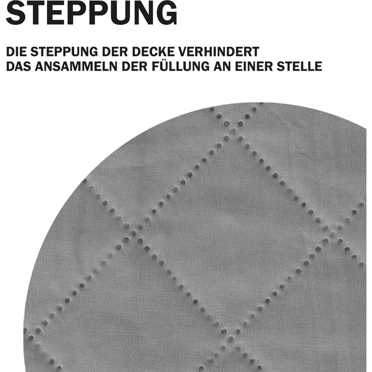 Sesselschoner ( Grau ) gesteppt - 190x165 cm - Sesselauflage mit Armlehnen und Taschen - Sesselüberwurf ÖKO-Tex Schoner für Sessel - Überwurf – Bild 6