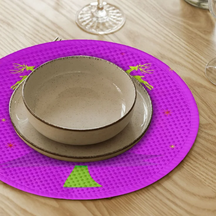 Hermia Concept '3686Supla' Tischset, Mehrfarbig, Ø 37 cm – Bild 2