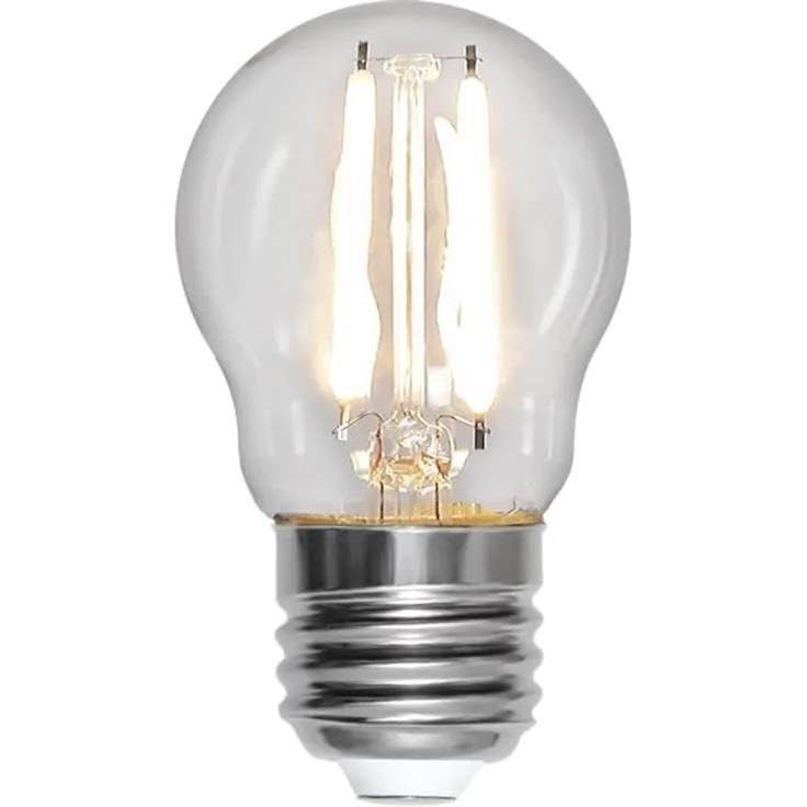 LED Leuchtmittel Clear White Filament G45 E27 250 lm dimmbar