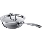 Le Creuset 3-Ply Sautépfanne Antihaft mit Deckel 24 cm - 20 bis 24 cm